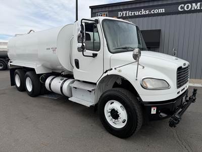 Freightliner M2 106 4000 Gallon Water Truck - Cummins 300HP, 6 Speed Allison Rds Automatic