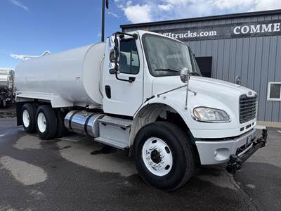 Freightliner M2 106 4000 Gallon Water Truck - Cummins 300HP, 6 Speed Allison Rds Automatic