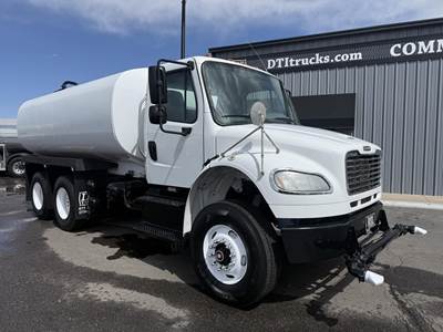 Freightliner M2 106 4000 Gallon Water Truck - Cummins 300HP, 6 Speed Allison Rds Automatic