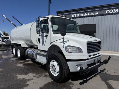 Freightliner M2 106 4000 Gallon Water Truck - Cummins 300HP, 6 Speed Allison Rds Automatic