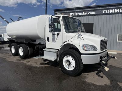 Freightliner M2 106 4000 Gallon Water Truck - Detroit 350HP, 6 Speed Allison Rds Automatic