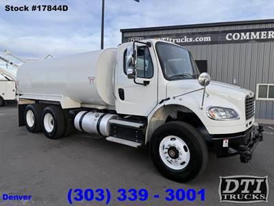 Freightliner M2 106 4000 Gallon Water Truck - Detroit 350HP, 6 Speed Allison Rds Automatic