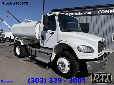 Freightliner M2 106 2000 Gallon Water Truck - Cummins 330HP, 5 Speed Allison Rds Automatic