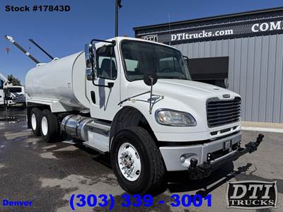 Freightliner M2 106 4000 Gallon Water Truck - Cummins 300HP, 6 Speed Allison Rds Automatic