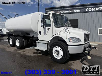 Freightliner M2 106 4000 Gallon Water Truck - Detroit 350HP, 6 Speed Allison Rds Automatic