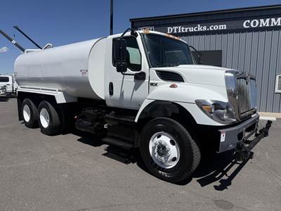 International HV 4000 Gallon Water Truck - Cummins 350HP, 6 Speed Allison Rds Automatic