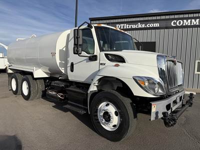 International WorkStar 7400 4000 Gallon Water Truck - Cummins 350HP, 6 Speed Allison Rds Automatic