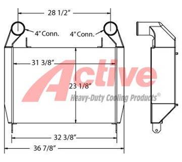 American LaFrance Charge Air Cooler (ATAAC)