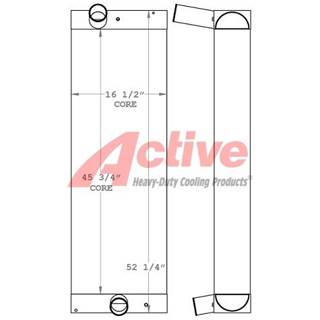 Caterpillar 973D Charge Air Cooler (ATAAC)
