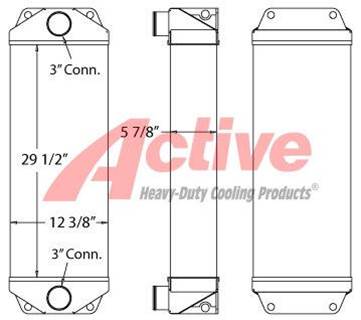 Caterpillar IH28G Charge Air Cooler (ATAAC)