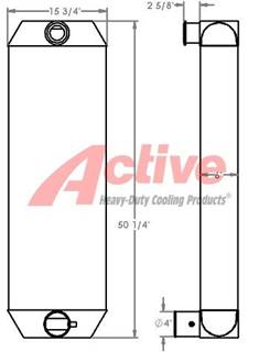 Eagle Crusher 1200 Charge Air Cooler (ATAAC)