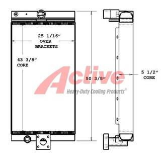 Ingersoll-Rand H200A-SD Charge Air Cooler (ATAAC) for a Ingersoll Rand H200A-SD