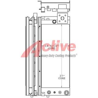 Ingersoll-Rand Charge Air Cooler (ATAAC) for a Ingersoll Rand Compressor