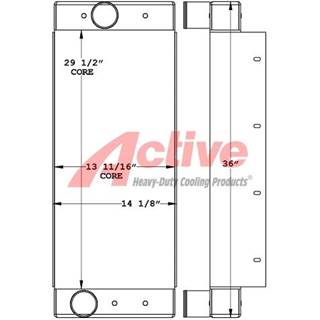 John Deere Charge Air Cooler (ATAAC)