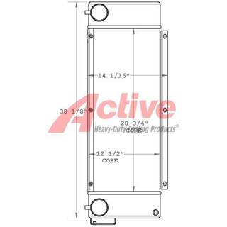 John Deere 6090 Charge Air Cooler (ATAAC)