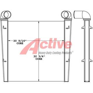 KME Charge Air Cooler (ATAAC) for a Kme Fire Truck