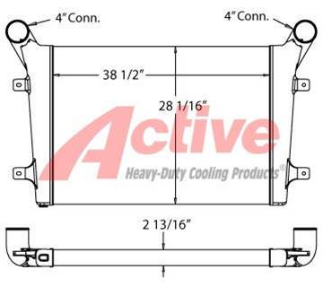Komatsu Charge Air Cooler (ATAAC)