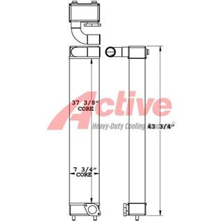 Komatsu PC220-LC8 Charge Air Cooler (ATAAC)