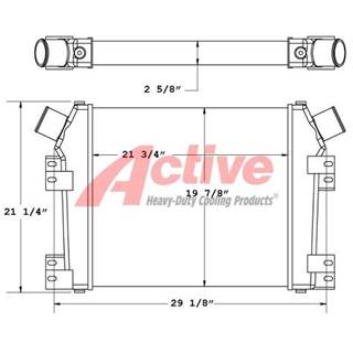 Komatsu PC400LC-7 Charge Air Cooler (ATAAC)