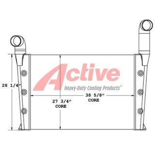 Komatsu PC600LC-8 Charge Air Cooler (ATAAC)