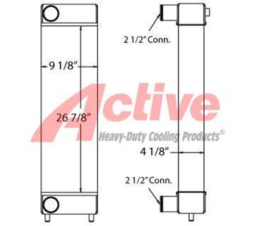 Komatsu WA150 Charge Air Cooler (ATAAC)