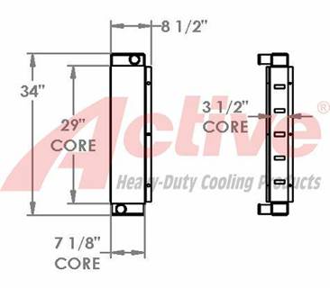 Sullair 425HH Charge Air Cooler (ATAAC)
