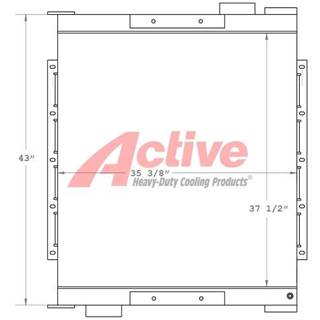 Sullivan-Palatek Charge Air Cooler (ATAAC) for a Sullivan Palatek Aftercooler & Drier skid package