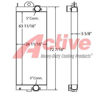 Terex Charge Air Cooler (ATAAC)