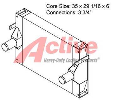  Charge Air Cooler  280033, 280033N, A546CR225, AC55284, 