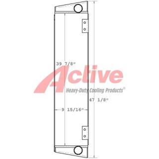 Hitachi Charge Air Cooler (ATAAC) for a Hitachi 644H