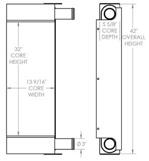 Caterpillar E11 Charge Air Cooler

OE Numbers:
280560
280560N