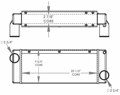 Industrial Charge Air Cooler

OE Numbers:
280562
280562N