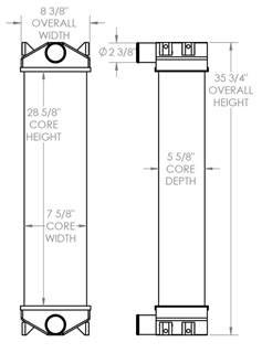 Caterpillar 450E Charge Air Cooler

OE Numbers:
280564
280564N
2783524