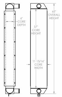 Doosan 1170XHP Charge Air Cooler

OE Numbers:
280565
280565N
46556492