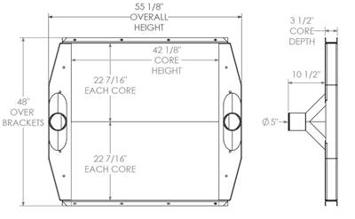 Generac Generator Charge Air Cooler

OE Numbers:
280576
280576N