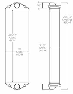 Caterpillar 972M Charge Air Cooler

OE Numbers:
280596
280596N
5131569