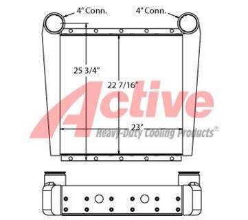 Volvo A35D Charge Air Cooler (ATAAC) for a Volvo Ce A35D