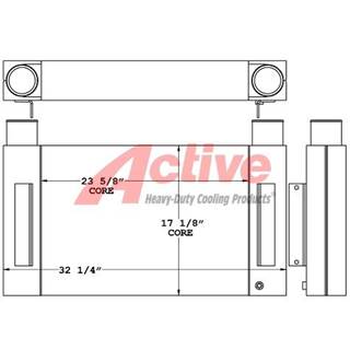 Volvo G700B Charge Air Cooler (ATAAC) for a Volvo Ce G700B