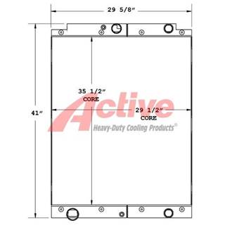 AGCO 1194 Cooling Assembly