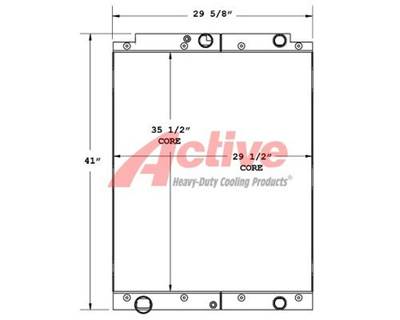 AGCO 1194 Cooling Assembly