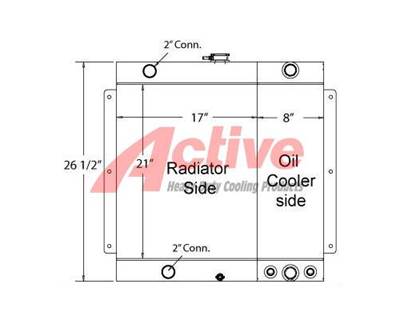 ASV Posi-Track RC50 Cooling Assembly