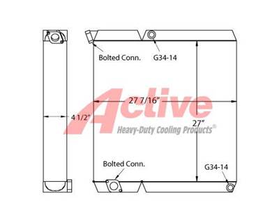 Atlas Copco Cooling Assembly for a Atlas Copco Compressor