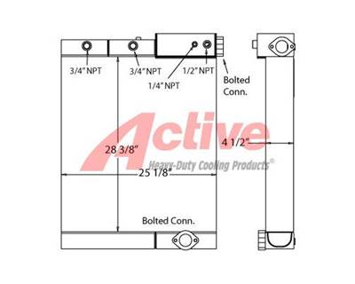 Atlas Copco Cooling Assembly for a Atlas Copco Compressor