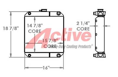 BOMAG BMP 8500 Cooling Assembly for a Bomag BMP8500