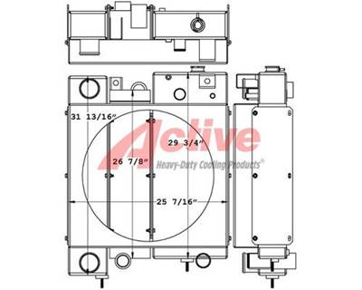 CME 55 / 550X Cooling Assembly