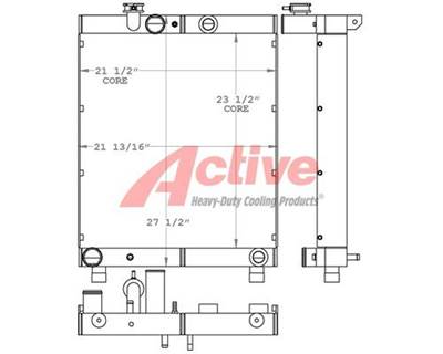 Case 21D Cooling Assembly for a Case 21D Wheel Loader