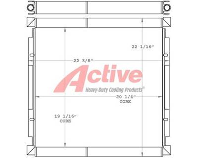 Case 580 Cooling Assembly
