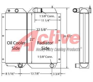 Caterpillar 236 Cooling Assembly
