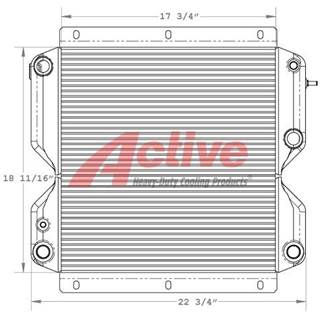 Caterpillar 236 Cooling Assembly