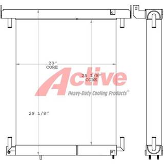 Caterpillar 416E Cooling Assembly